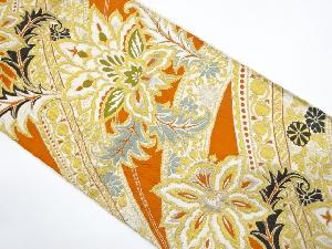 アンティーク　唐花模様織り出し袋帯（材料）